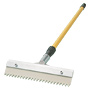 Hand tooth squeegee with stick: Details Hand tooth squeegee with stick: Details