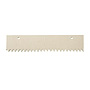 Toothed rubber blade 26 cm: Details