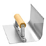 Concave tapered trowel for floors: Details