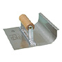 Concave tapered trowel for floors: Details