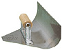 Concave tapered corner trowel for floors: Details Concave tapered corner trowel for floors: Details