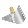 Concave tapered corner trowel for floors: Details Concave tapered corner trowel for floors: Details