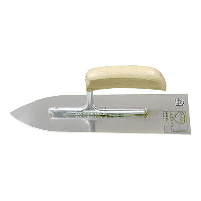 Close: Pointed trowel