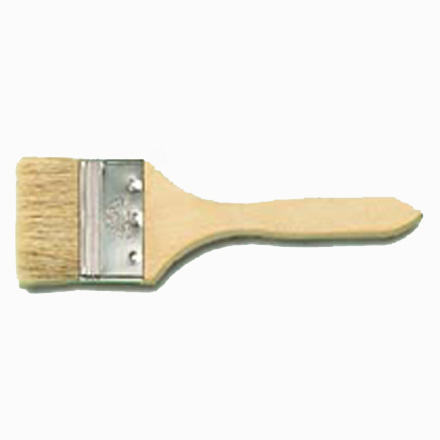 Close: Gel-coat brush