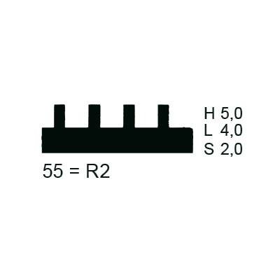 Close: Toothed blade 645 mm