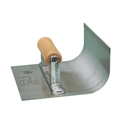 Close: Concave tapered trowel for floors