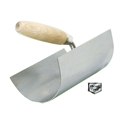 Close: Round trowel radius 50 mm