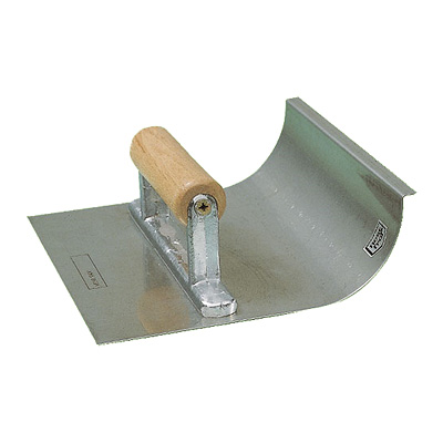 Close: Concave tapered trowel for floors