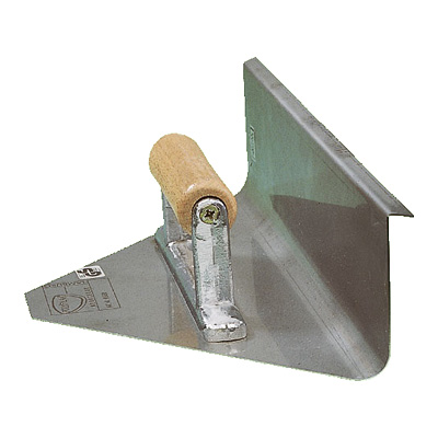 Close: Concave tapered corner trowel for floors