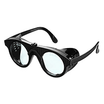 Protection glasses with side protection
